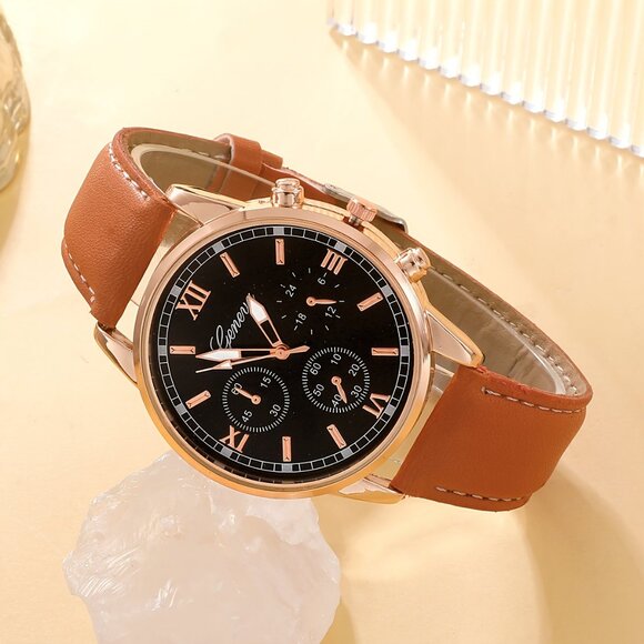 4-Piece Quartz Wrist Watch Set - Picture 4 of 11